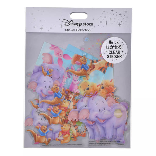 JDS - 2026 Roo ＆ Lumpy - From the Winnie the Pooh x Pooh & Friends Clear, Removable Stickers (Release Date: Jul 28, 2026)