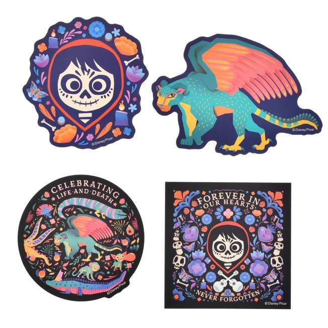 JDS - 2026 'Coco' x Miguel & Pepita Stickers Set of 4 (Release Date: Aug 21, 2026)