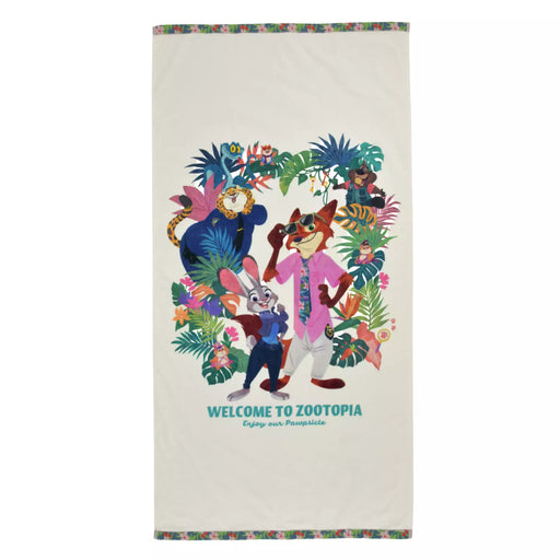 JDS - 2026 Zootopia 2 Tropical Collection x Bath Towel (Release Date: Aug 3, 2026)