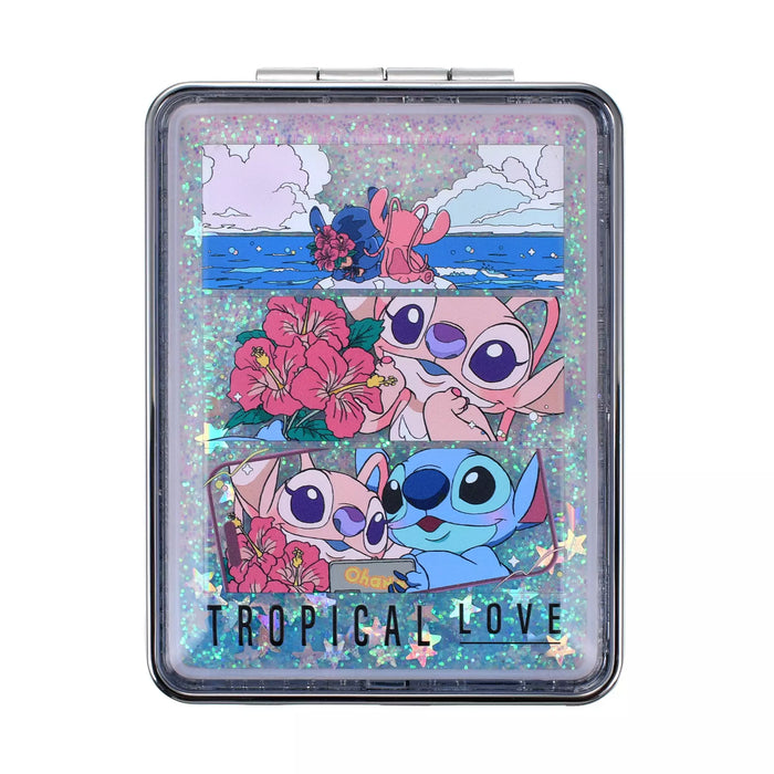 JDS - 2026 Stitch and Angel's Summer Vacation Artwork Collection x Hand Mirror - Water-In Design (Release Date: Jul 13, 2026)