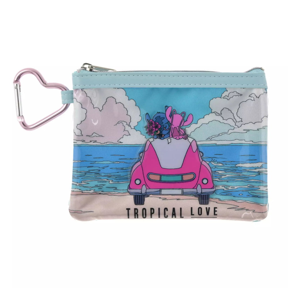 JDS - 2026 Stitch and Angel's Summer Vacation Artwork Collection x Flat Pouch (Release Date: Jul 13, 2026)