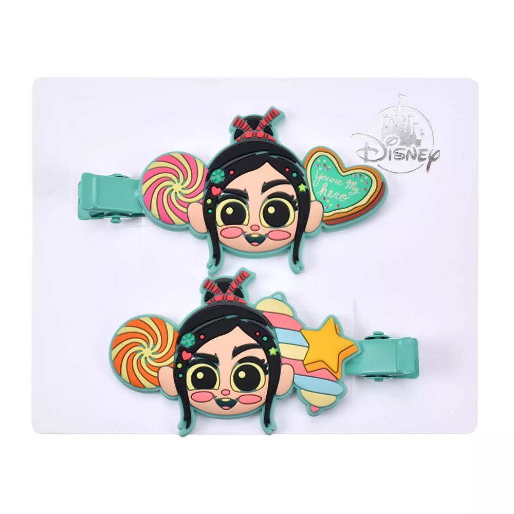 JDS - 2026 MAEGAMI Hair Zakka Vanellope Hair Clip Set, Color Clips