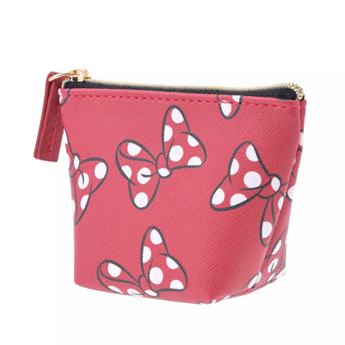 JDS - 2026 Minnie Mouse Ribbon Pattern Pouch (S)