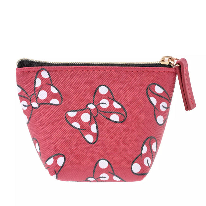 JDS - 2026 Minnie Mouse Ribbon Pattern Pouch (S)