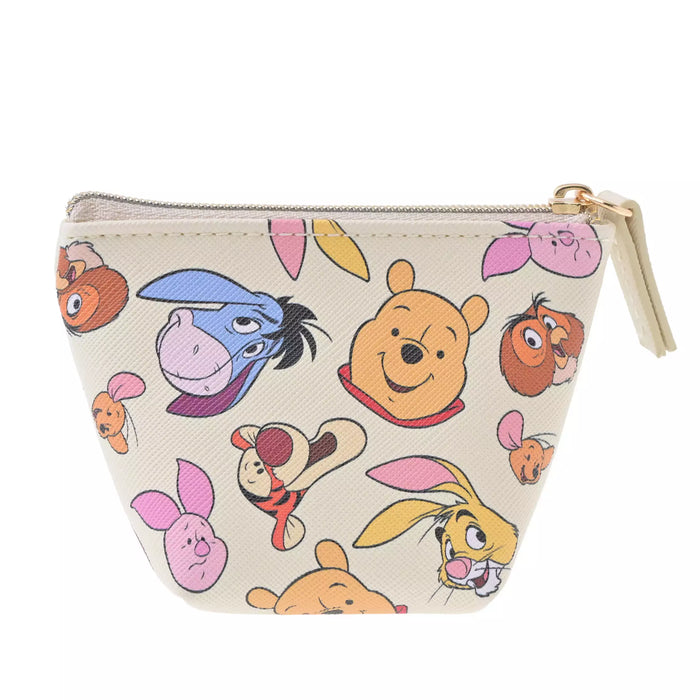 JDS - 2026 Pooh & Friends Face Ribbon Pattern Pouch (S)