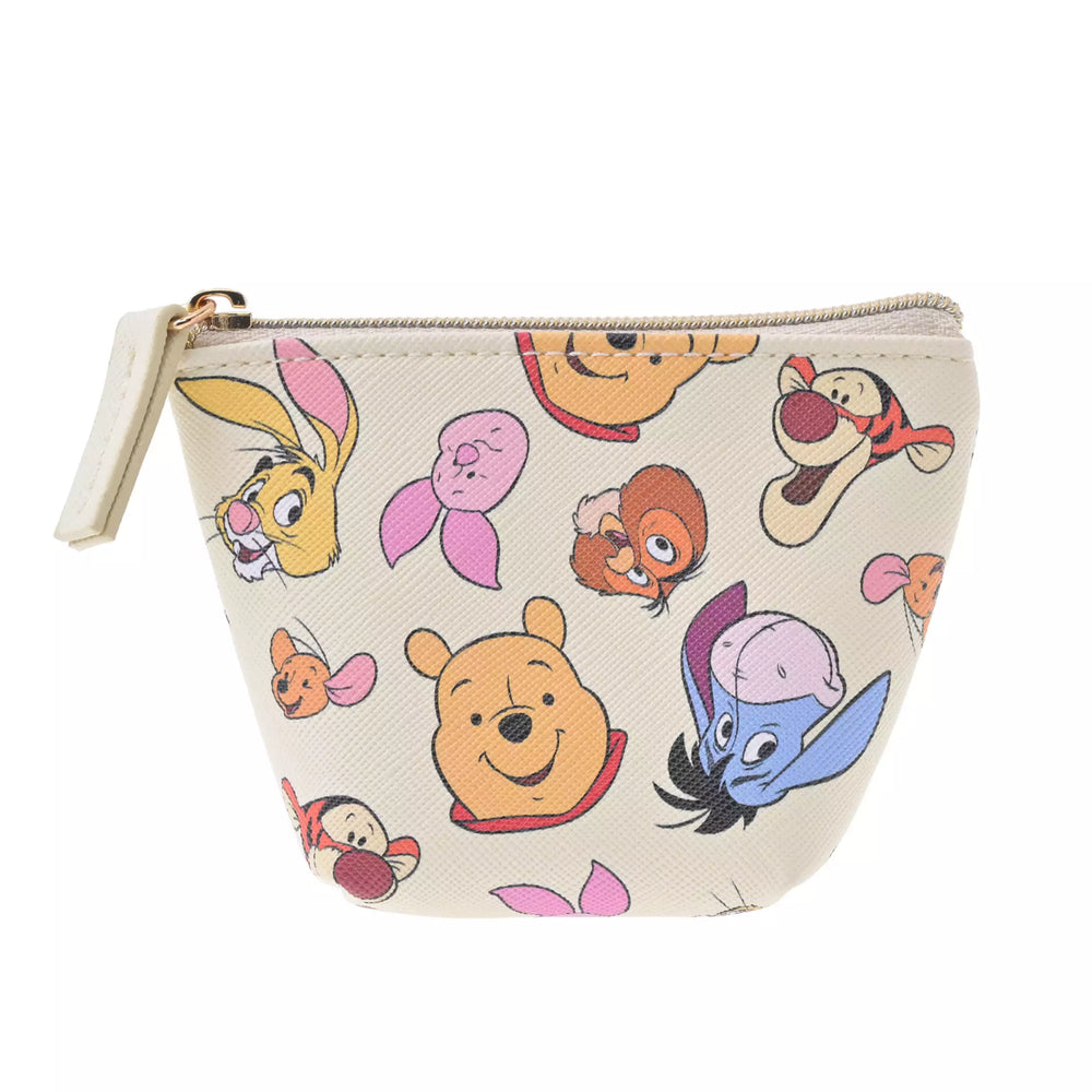 JDS - 2026 Pooh & Friends Face Ribbon Pattern Pouch (S)