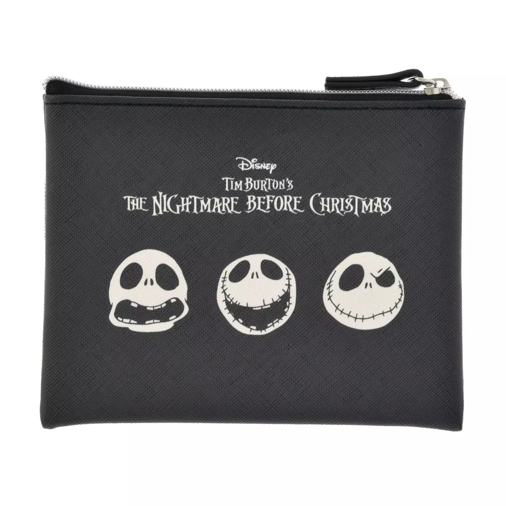 JDS - 2026 Tim Burton's Nightmare Before Christmas Collection x Jack Skellington Pattern Flat Pouch (S) (Release Date: Sep 28, 2026)