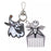 JDS - 2026 Tim Burton's Nightmare Before Christmas Collection x Jack Skellington & Zero Hand Mirror & Hair Comb Set Keychain Type (Release Date: Sep 7, 2026)