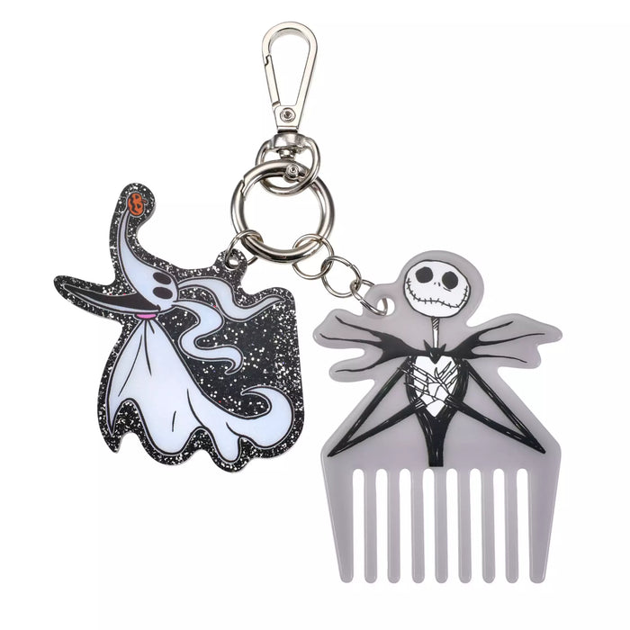 JDS - 2026 Tim Burton's Nightmare Before Christmas Collection x Jack Skellington & Zero Hand Mirror & Hair Comb Set Keychain Type (Release Date: Sep 7, 2026)