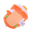 JDS - 2026 Disney Halloween x Donald & Daisy Duck Halloween Pumpkin Mini (S) Tsum Tsum Plush Toy (Release Date: Sept 1, 2026)