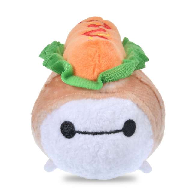 JDS - 2026 American Diner TSUM TSUM x Baymax Hot Dog Mini (S) Tsum Tsum Plush Toy (Release Date: Jun 26, 2026)