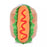 JDS - 2026 American Diner TSUM TSUM x Baymax Hot Dog Mini (S) Tsum Tsum Plush Toy (Release Date: Jun 26, 2026)