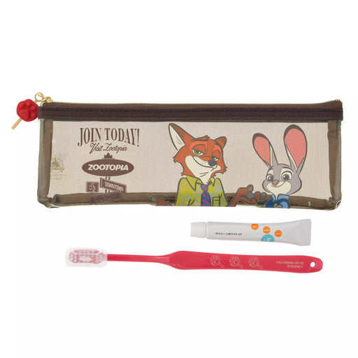 JDS - 2026 Zootopia Travel Collection x Judy Hopps & Nick Wilde Toothbrush Set in Pouch (Release Date: Aug 3, 2026)