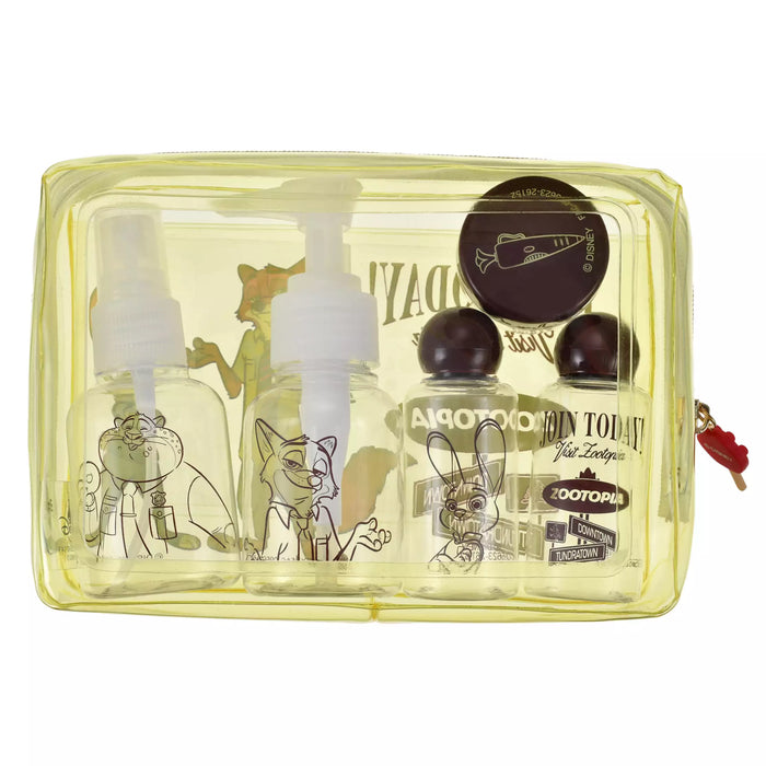 JDS - 2026 Zootopia Travel Collection x Judy Hopps, Nick Wilde, Clawhauser Bottle Case Set in Pouch (Release Date: Aug 3, 2026)