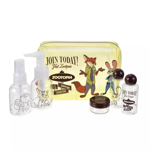 JDS - 2026 Zootopia Travel Collection x Judy Hopps, Nick Wilde, Clawhauser Bottle Case Set in Pouch (Release Date: Aug 3, 2026)