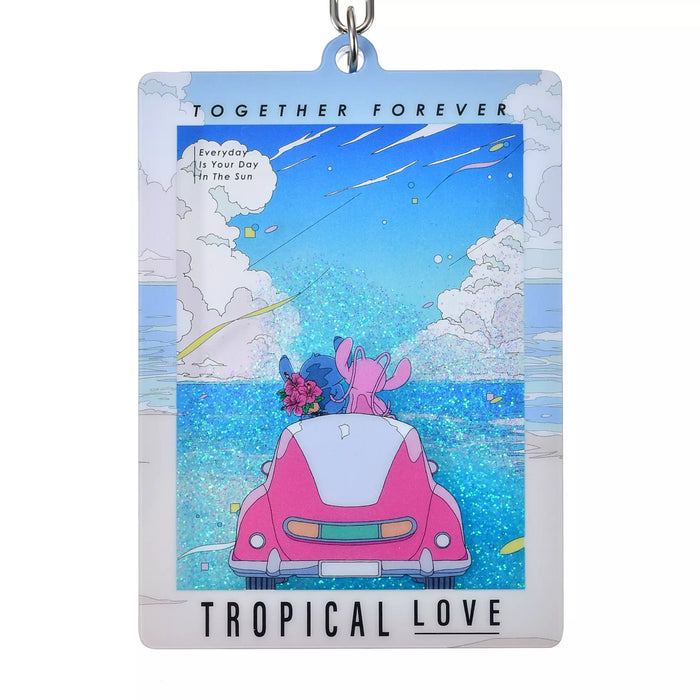 JDS - 2026 Stitch and Angel's Summer Vacation Artwork Collection x Stitch & Angel Keychain (Release Date: Jul 13, 2026)