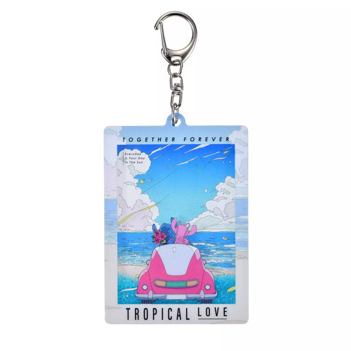 JDS - 2026 Stitch and Angel's Summer Vacation Artwork Collection x Stitch & Angel Keychain (Release Date: Jul 13, 2026)