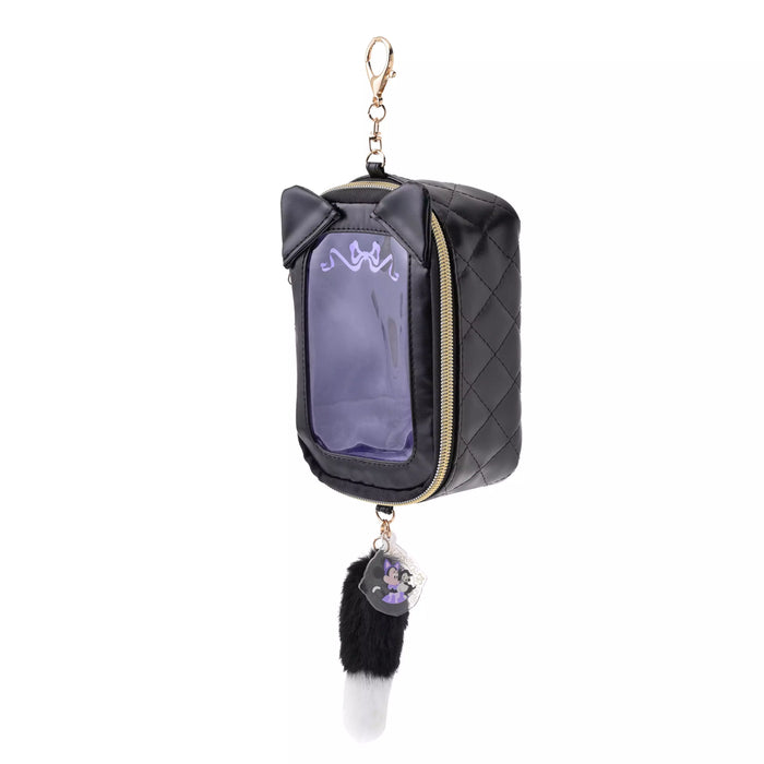 JDS - 2026 Cat Minnie and Figaro Collection x Minnie & Figaro Pouch Keychain Type with Clear Window and Charm (Release Date: Sept 1, 2026)
