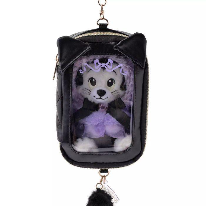 JDS - 2026 Cat Minnie and Figaro Collection x Minnie & Figaro Pouch Keychain Type with Clear Window and Charm (Release Date: Sept 1, 2026)