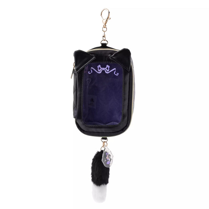 JDS - 2026 Cat Minnie and Figaro Collection x Minnie & Figaro Pouch Keychain Type with Clear Window and Charm (Release Date: Sept 1, 2026)