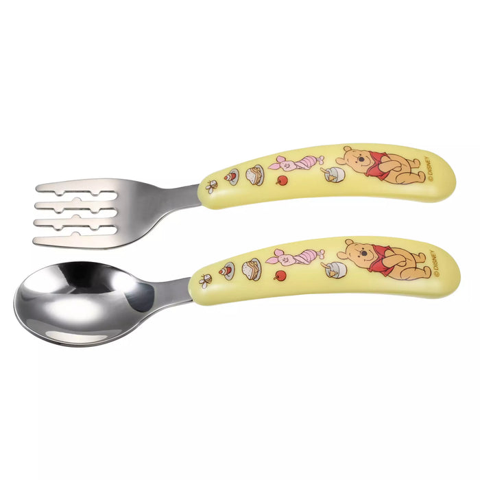 JDS - 2026 [For Kids] Winnie the Pooh & Piglet Spoon and Fork Set