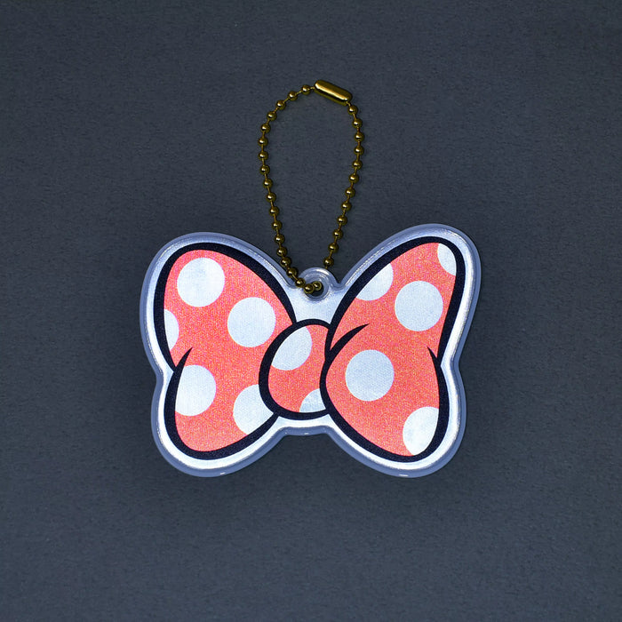 JDS - 2026 [For Kids] Minnie Mouse Keychain/Key Chain with Reflector Ribbon