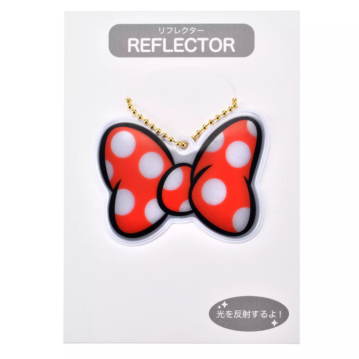 JDS - 2026 [For Kids] Minnie Mouse Keychain/Key Chain with Reflector Ribbon