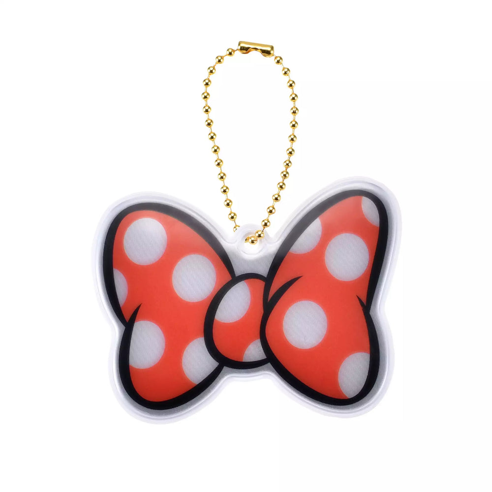 JDS - 2026 [For Kids] Minnie Mouse Keychain/Key Chain with Reflector Ribbon