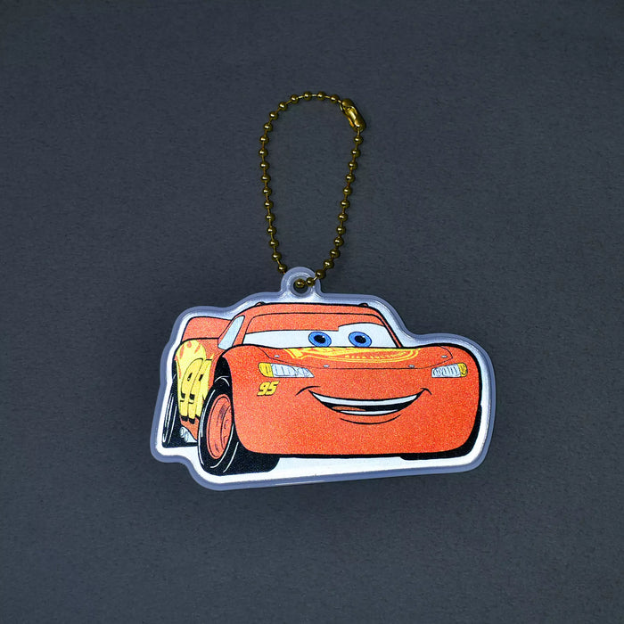 JDS - 2026 [Kids'] Lightning McQueen Keychain/Key Chain with Reflector