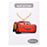 JDS - 2026 [Kids'] Lightning McQueen Keychain/Key Chain with Reflector