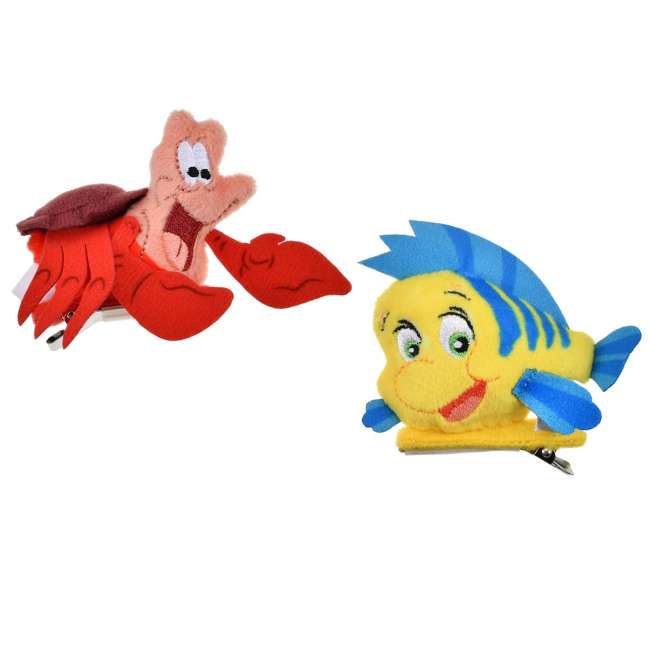 JDS - 2026 Costume Accessories Collection x Flounder & Sebastian Hair Clip Set (Release Date: Aug 25, 2026)
