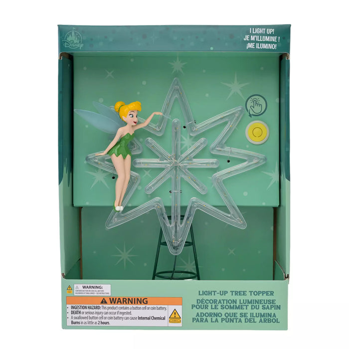 JDS - 2026 Disney Christmas x Tinker Bell Light-Up Tree Topper Box Set (Release Date: Nov 3. 2026)