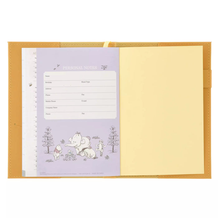JDS - 2027 Calendar & Organizer x Winnie the Pooh & Friends Embossed Size B6 Schedule Book (Release Date: Aug 4, 2026)