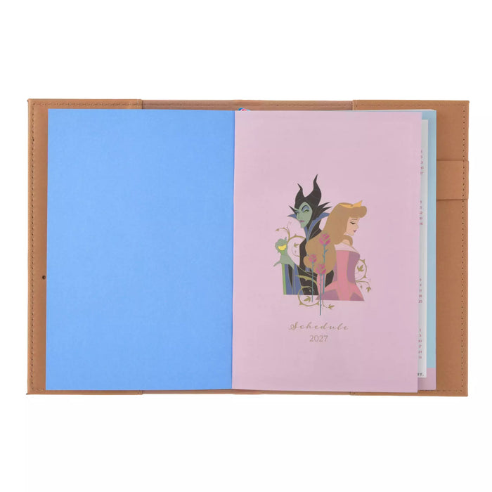 JDS - 2027 Calendar & Organizer x Sleeping Beauty Storybook Design Embossed Size B6 Planner/Schedule Book (Release Date: Aug 4, 2026)