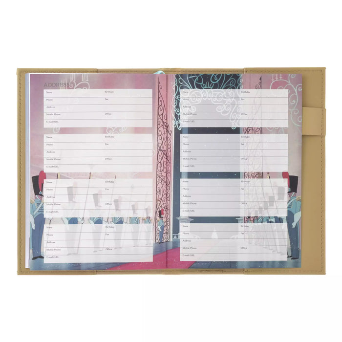 JDS - 2027 Calendar & Organizer x Cinderella Storybook Design Embossed Size B6 Planner/Schedule Book (Release Date: Aug 4, 2026)