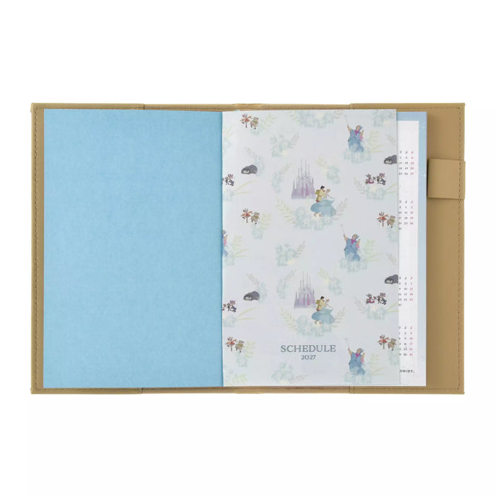 JDS - 2027 Calendar & Organizer x Cinderella Storybook Design Embossed Size B6 Planner/Schedule Book (Release Date: Aug 4, 2026)