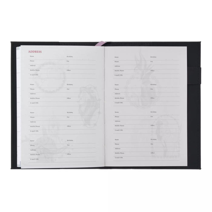 JDS - 2027 Calendar & Organizer x Disney Villains Embossed Size B6 Schedule Book (Release Date: Aug 4, 2026)