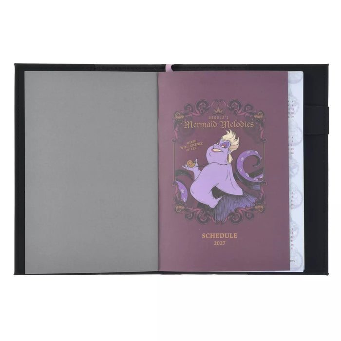 JDS - 2027 Calendar & Organizer x Disney Villains Embossed Size B6 Schedule Book (Release Date: Aug 4, 2026)