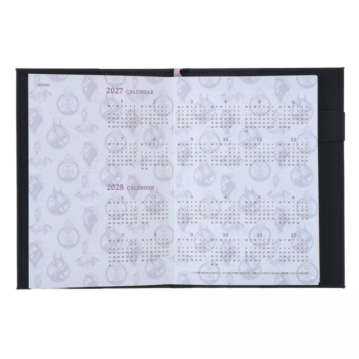 JDS - 2027 Calendar & Organizer x Disney Villains Embossed Size B6 Schedule Book (Release Date: Aug 4, 2026)