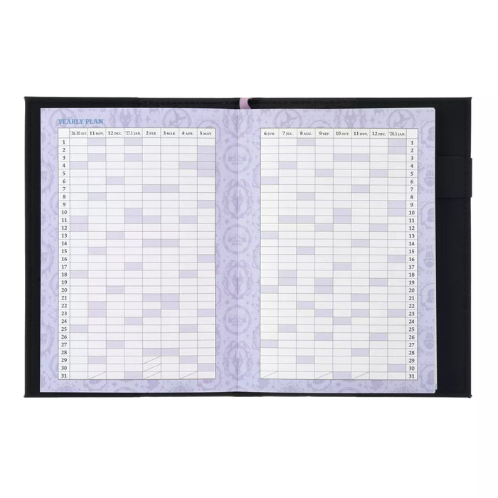 JDS - 2027 Calendar & Organizer x Disney Villains Embossed Size B6 Schedule Book (Release Date: Aug 4, 2026)