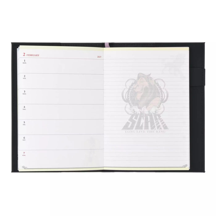 JDS - 2027 Calendar & Organizer x Disney Villains Embossed Size B6 Schedule Book (Release Date: Aug 4, 2026)