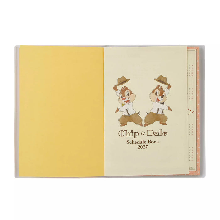 JDS - 2027 Calendar & Organizer x Chip & Dale Size B6 Schedule Book (Release Date: Aug 4, 2026)