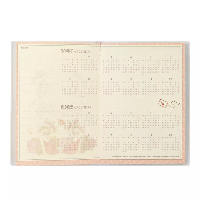 JDS - 2027 Calendar & Organizer x Chip & Dale Size B6 Schedule Book (Release Date: Aug 4, 2026)