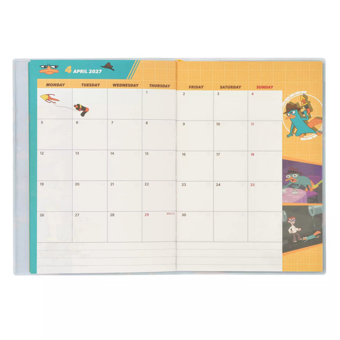 JDS - 2027 Calendar & Organizer x Phineas and Ferb Size B6 Schedule Book (Release Date: Aug 4, 2026)