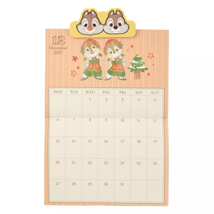 JDS - 2027 Calendar & Organizer x Chip & Dale Wall Calendar with Clip (Release Date: Aug 4, 2026)