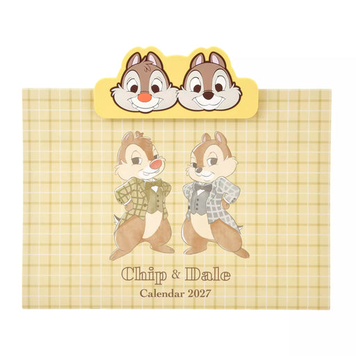 JDS - 2027 Calendar & Organizer x Chip & Dale Wall Calendar with Clip (Release Date: Aug 4, 2026)