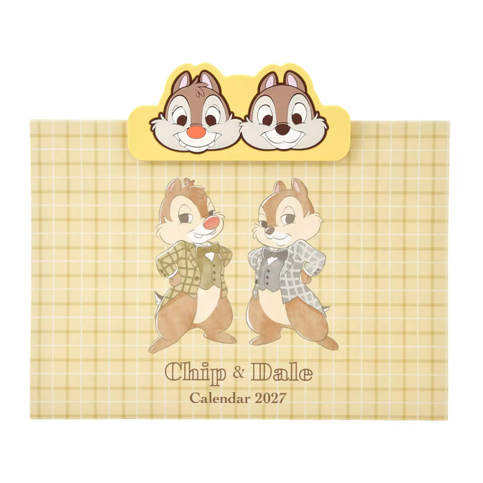 JDS - 2027 Calendar & Organizer x Chip & Dale Wall Calendar with Clip (Release Date: Aug 4, 2026)