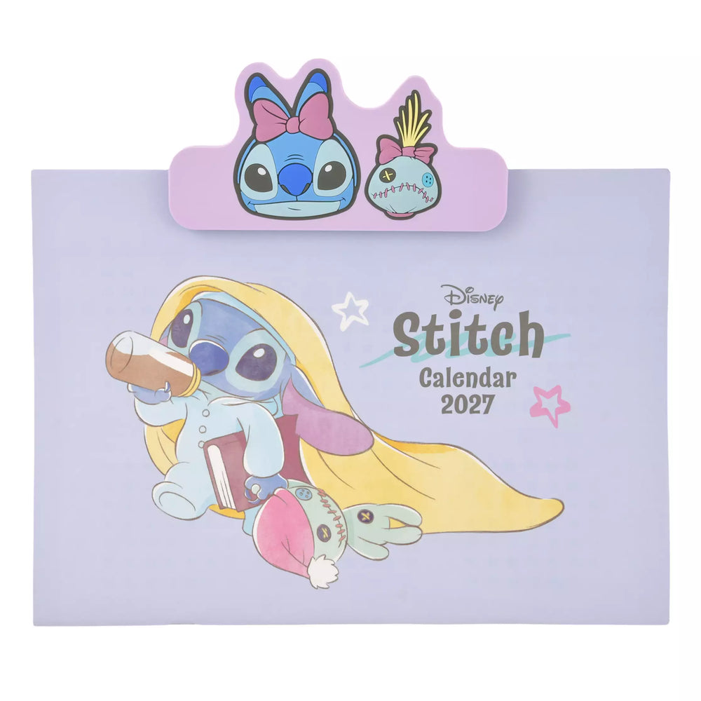 JDS - 2027 Calendar & Organizer x Stitch & Scrump Wall Calendar with Clip (Release Date: Aug 4, 2026)