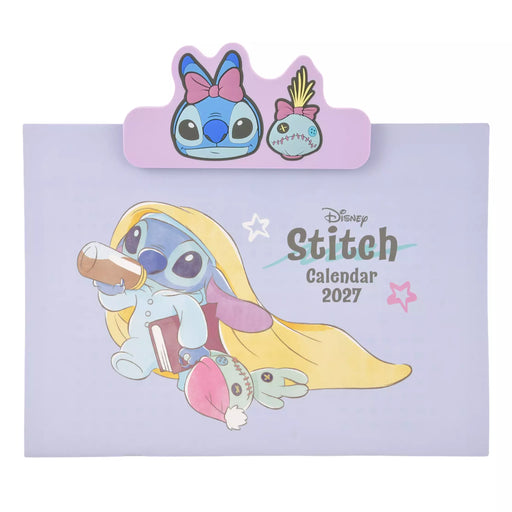 JDS - 2027 Calendar & Organizer x Stitch & Scrump Wall Calendar with Clip (Release Date: Aug 4, 2026)