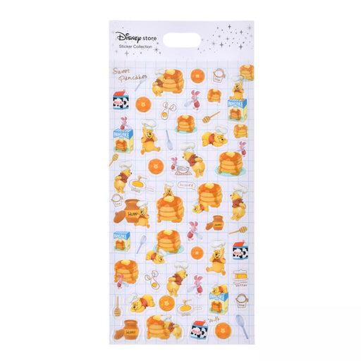 JDS - 2026 Pooh Hunny Day x Winnie the Pooh & Piglet Clear Die-Cut Stickers (Release Date: Jul 28, 2026)